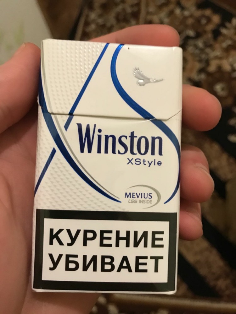 Винстон сс синие сигареты фото