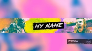 Create meme: banner for YouTube, hat channel, hat YouTube