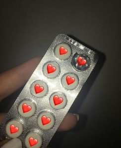 Create meme: pills hearts pictures for VC, pills hearts aesthetics, pills