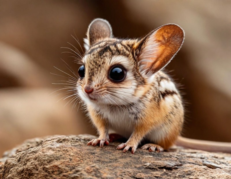 Create meme: spotted dwarf jerboa, jerboa, funny jerboa