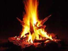 Create meme: To the bonfire, fire fire, beautiful fire in the fireplace