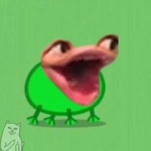 Create meme: frog funny