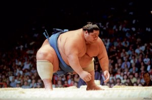 Create meme: Asian, memasuki funny, a sumo wrestler