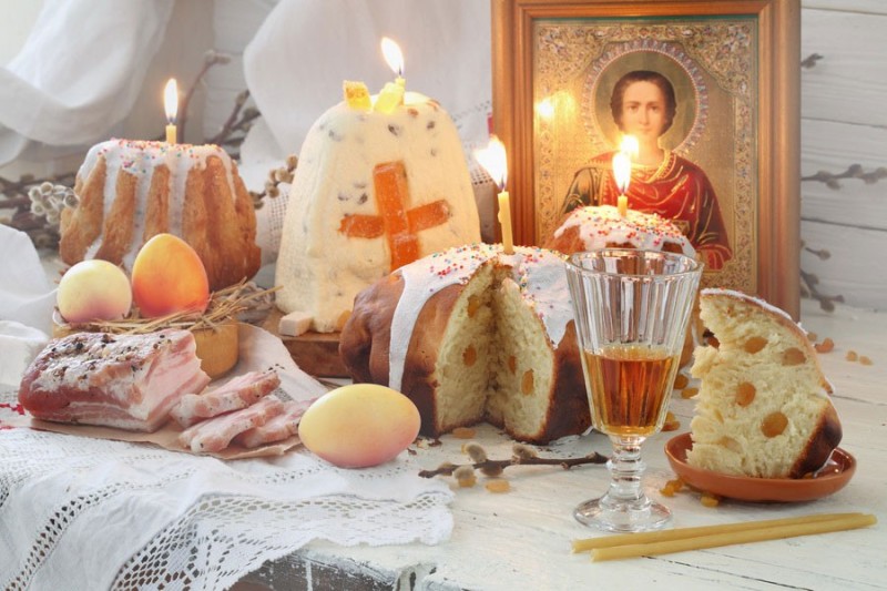 Create meme: the holiday of light Easter, Easter , easter table