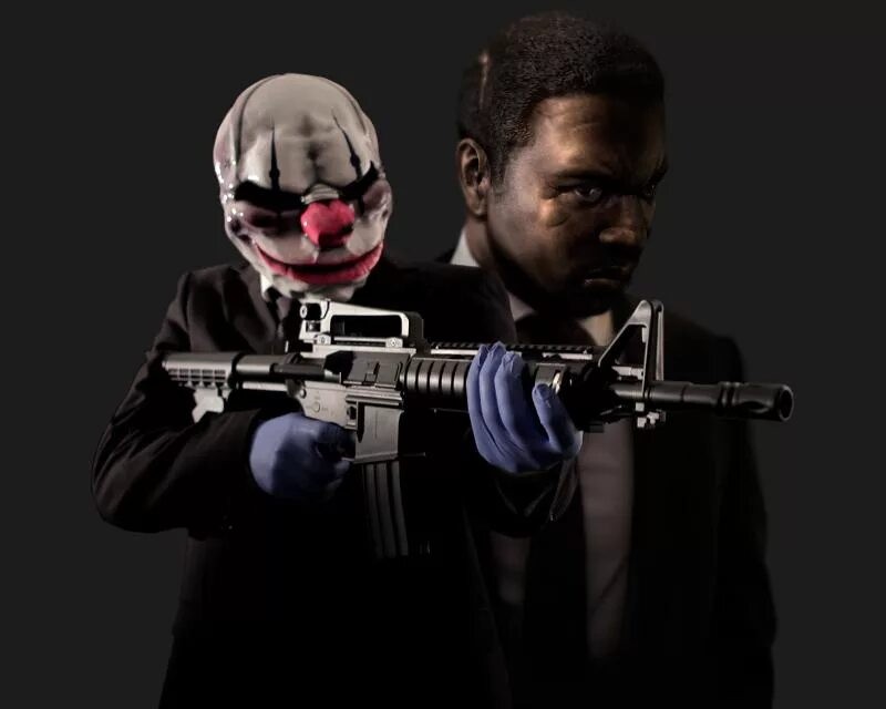 Создать мем: payday 2 персонажи, игра payday 2, payday the web series