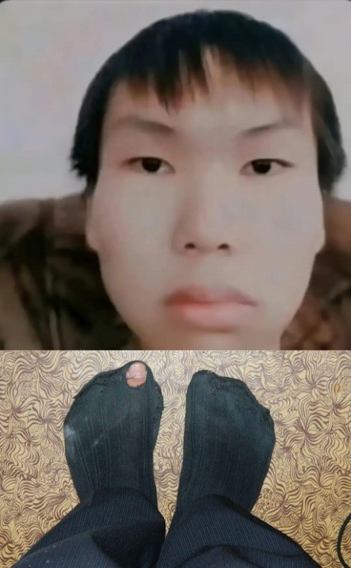 Create meme: Anton Nikiforov Yakutsk, socks , Asian 