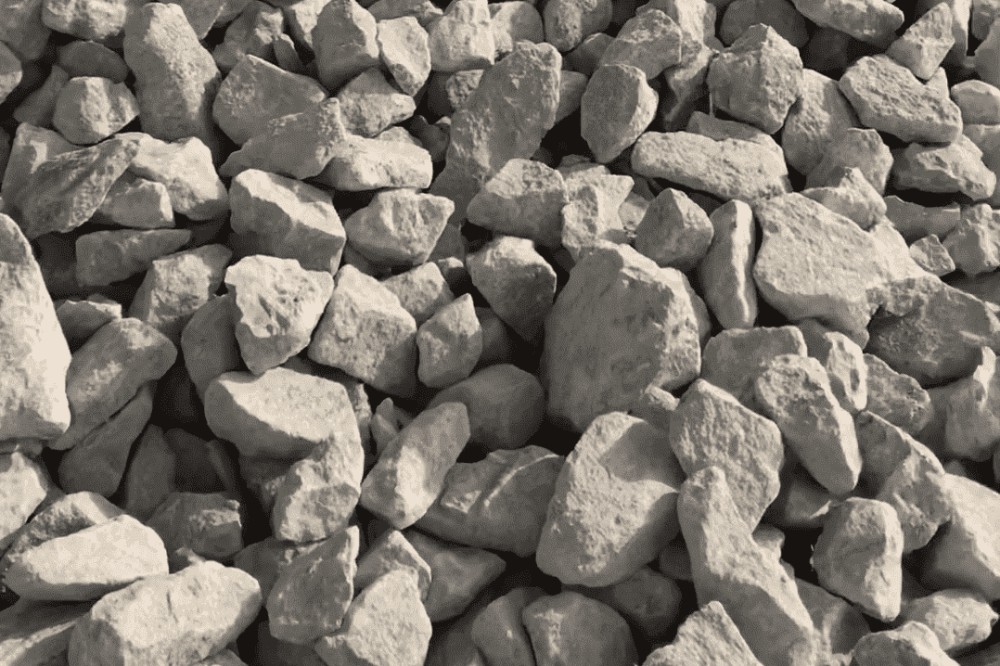 Create meme: rubble stone m600, crushed stone fractions, limestone rubble