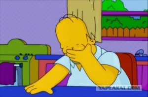 Create meme: bart, facepalm, homer simpson