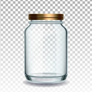 Create meme: glass jar