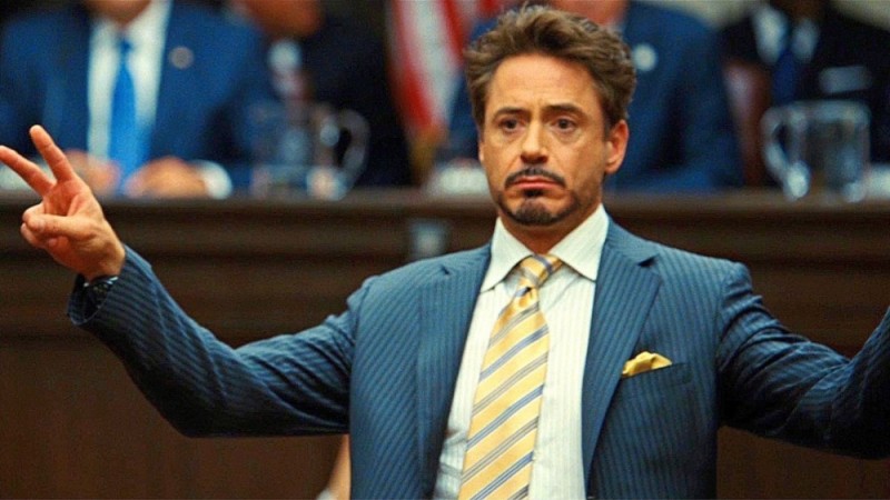 Create meme: Robert Downey iron man , Robert Downey Jr iron man , Tony stark is a genius billionaire playboy philanthropist