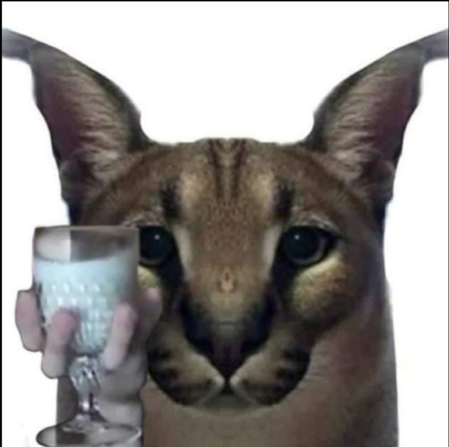 Create meme: caracal, floppa cat, slap cat