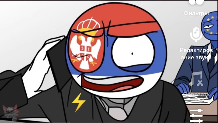 Создать мем: countryhumans, кантрихуманс россия, корея кантрихуманс