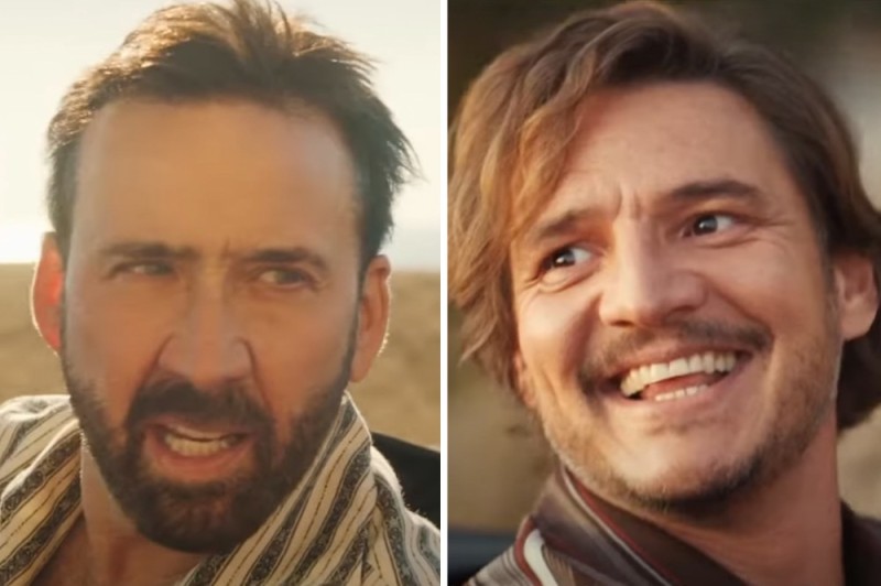 Create meme: Nicolas cage , comics memes, Pedro pascal