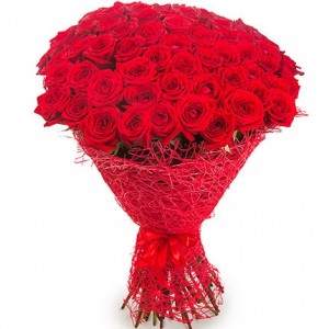 Create meme: a beautiful bouquet of roses, 101 rose bouquet, a bouquet of roses