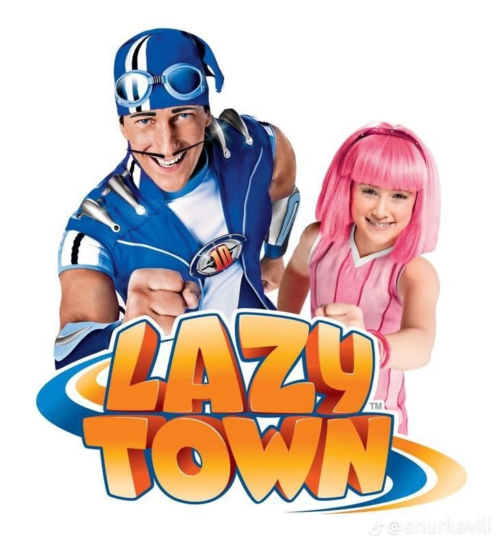 Create meme: lazy town , the cartoon is lazy, Lazy animated series by Stephanie