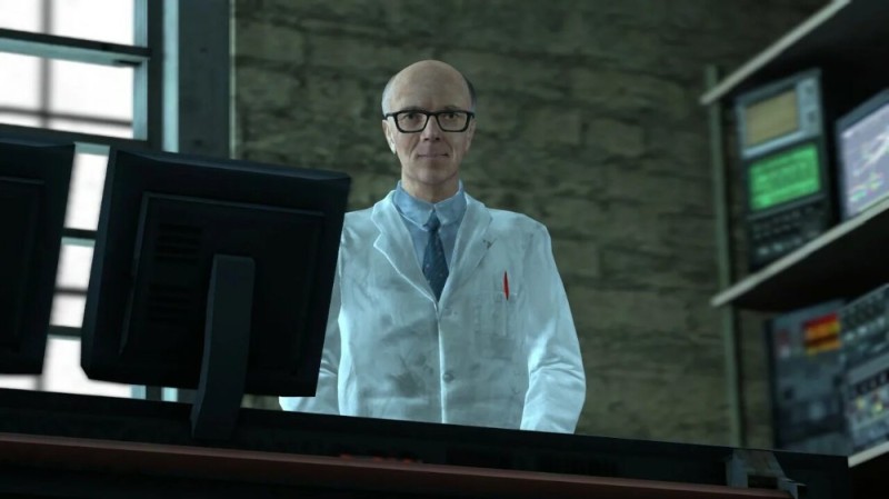 Create meme: A scientist from half life, dr. kleiner half life 1, Half life 2 Dr. Kleiner