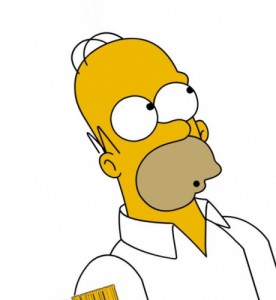Create meme: the simpsons, Homer, meme Homer