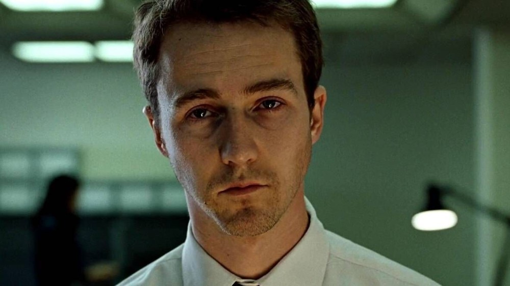 Create meme: fight club jack, norton fight club, Edward Norton sleepy