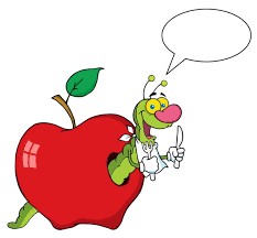 Создать мем: яблочко с червячком, яблоко с червяком, яблоко