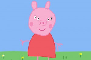 Create meme: I peppa pig, George peppa, Pepa pig