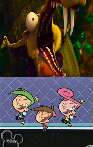 Create meme: fairly oddparents, magic patrons, the fairly oddparents cosmo and wanda