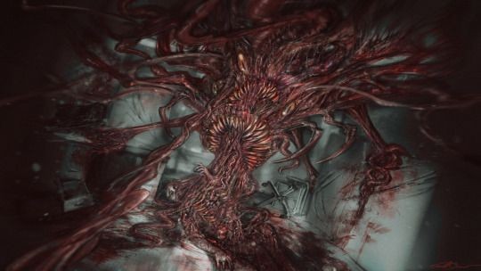 Create meme: Something necromorphic, Dead space necromorphs, Lovecraft Azathoth the Demon