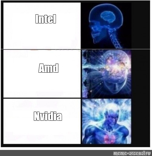 Сomics Meme Intel Amd Nvidia Comics Meme