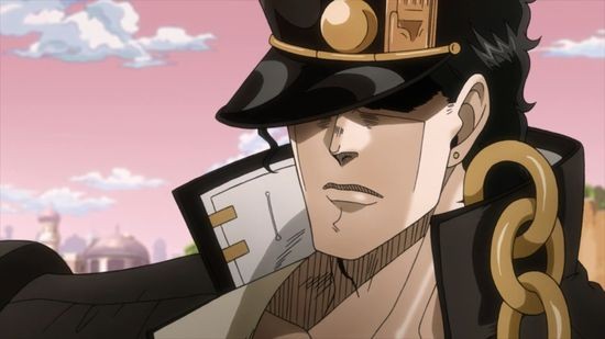 Create meme: jotaro cujo eyes, jotaro cujo widescreen, jotaro 