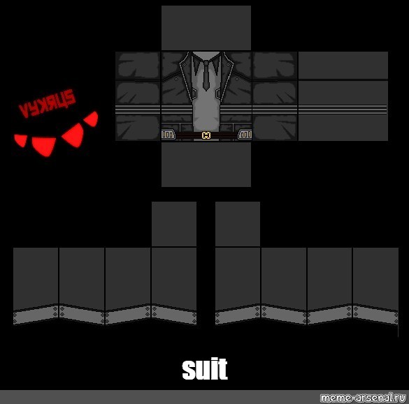 suit template roblox