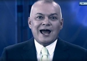 Create meme: promoter, journalist Kiselev, Dmitry Kiselev