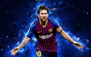 Создать мем: messi, месси арт, лео месси арт