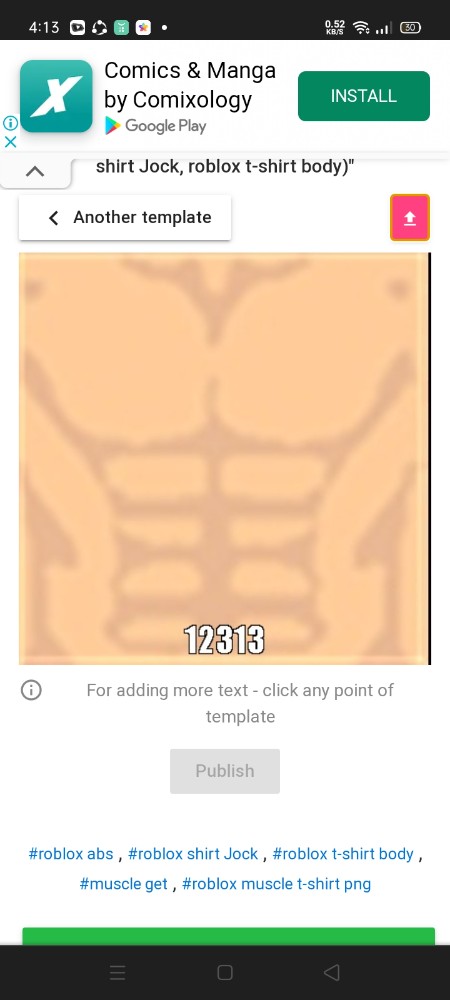 Create meme roblox t shirt muscle, muscles to get - Pictures 