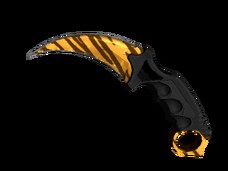 Создать мем: stattrak, karambit tiger tooth