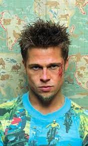 Create meme: fight club brad pitt, brad pitt, brad pitt Tyler Durden