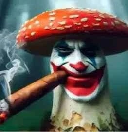 Create meme: clown with a cigar, scary clowns, the evil clown