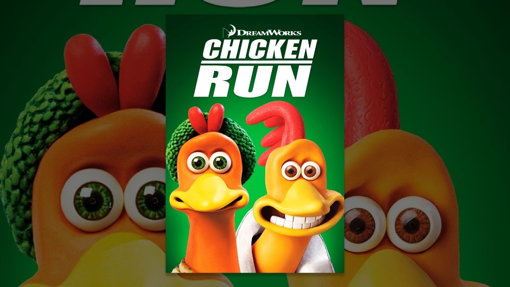 Create meme: chicken run, Escape from the Chicken coop cartoon 2000, chicken run 