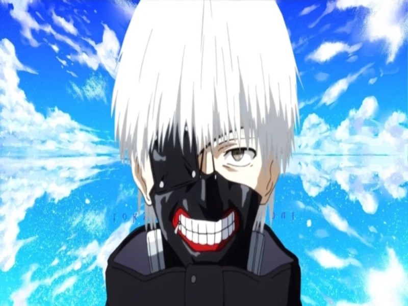 Create meme: the Kaneko Ken ghoul, grandfather inside kaneki ken, Tokyo ghoul Ken Kaneko the