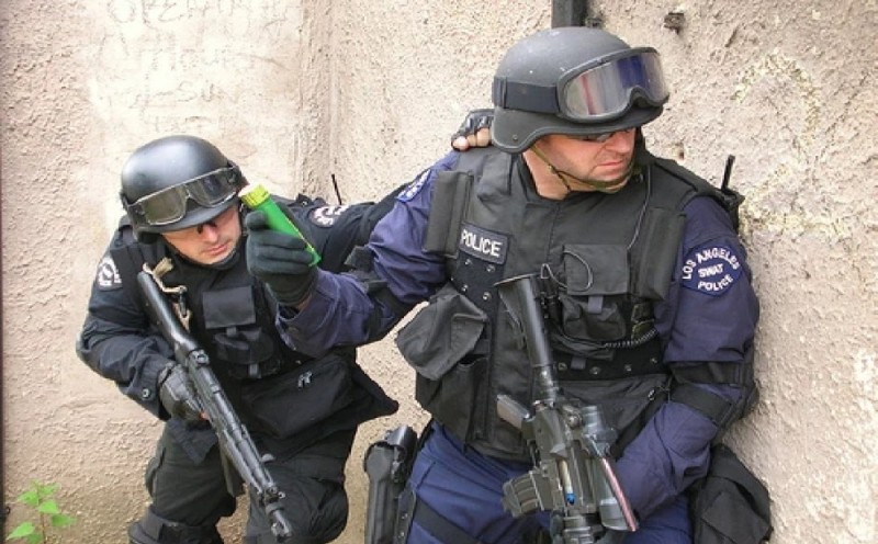 Create meme: NYPD Police SWAT team, US police Special Forces, Los Angeles Police SWAT