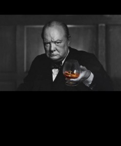 Create meme: Winston Churchill