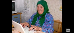 Create meme: grandmother, Granny, grandma hacker