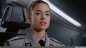 Create meme: Denise Richards as a Young Starship Trooper, Starship Troopers 1997 Denise Richards, starship troopers