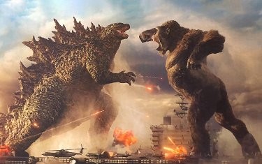 Create meme: Kong vs Godzilla 2021, King Kong vs Godzilla 2021, Godzilla vs Kong 2024