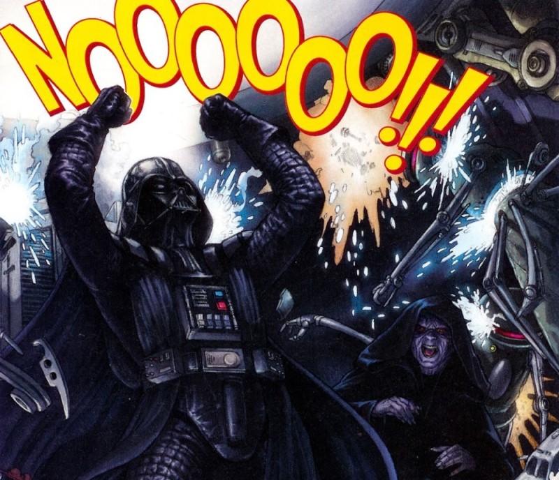 Create meme: Darth Vader , darth vader nooo, vader noooo