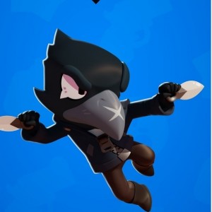 Create meme: Wallpaper brawl stars crow, pictures games brawl stars, Crowe brawl