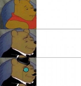 Создать мем: what the fuck am i reading, really makes you think, winnie the pooh fif