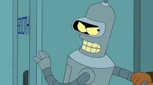Create meme: Bender from futurama, bender, futurama series about the Nutcracker