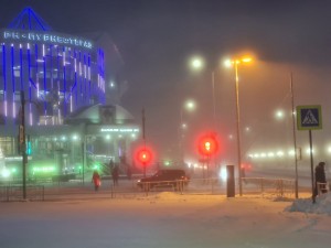 Создать мем: салехард аэропорт вечер, салехард город, салехард москва