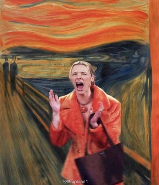 Create meme: Edvard Munch painting the Scream, the picture Creek, Munch the scream