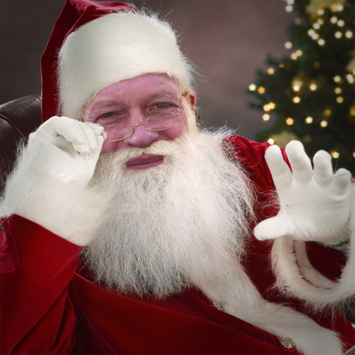 Create meme: portrait of Santa Claus, surprised Santa Claus, Father Christmas