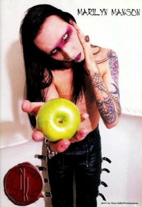 Create meme: marilyn manson, Marilyn Manson